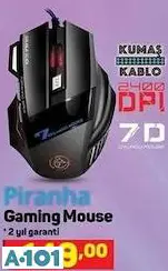 Piranha Gaming/oyuncu Mouse Piranha Gaming/oyuncu Mouse