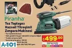 Piranha Toz Toplayıcı Zımpara Makinesi