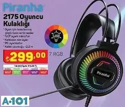 Piranha Oyuncu Kulaklığı