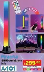 piranha ambiyans ışık piranha ambiyans ışık
