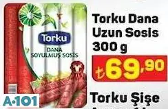 torku dana uzun sosis 300g torku dana uzun sosis 300g
