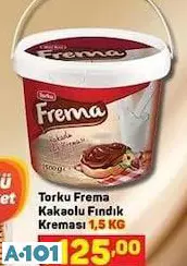 Torku Frema Kakaolu Fındık Kreması 1,5Kg