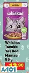 whiskas tavuklu yaş kedi maması 85g whiskas tavuklu yaş kedi maması 85g