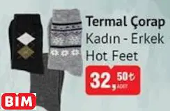 Termal Çorap Kadın - Erkek Hot Feet