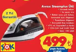 Awox Steamplus Ütü Awox Steamplus Ütü