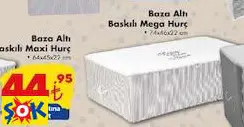 Baza Altı Baskılı Mega Hurç