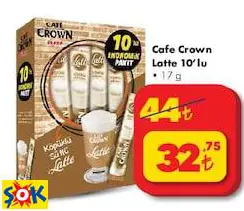 Cafe Crown Latte 10’Lu Kahve