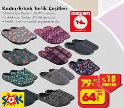 Gezer Kadın/Erkek Terlik Çeşitleri Gezer Kadın/Erkek Terlik Çeşitleri