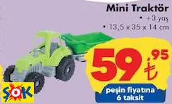 Gokidy Mini Traktör Oyuncak