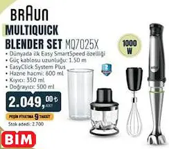 Braun Multiquick Blender Set MQ7025X