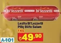 Lezita Piliç Tavuk Büfe Salam 1Kg