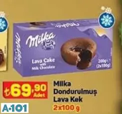 Milka Dondurulmuş Lava Kek