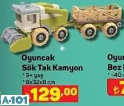 Oyuncak Sök Tak Kamyon