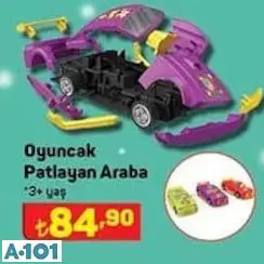 Oyuncak Patlayan Araba