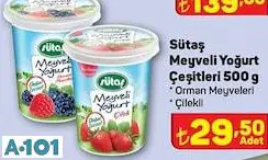 sütaş meyveli yoğurt sütaş meyveli yoğurt