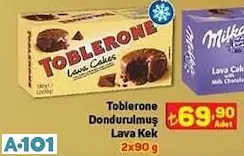 Toblerone Dondurulmuş Lava Kek