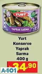 Yurt Konserve Yaprak Sarma