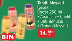 Booza Tahıllı Meyveli İçecek Booza Tahıllı Meyveli İçecek