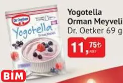 Dr. Oetker Yogotella Orman Meyveli Dr. Oetker Yogotella Orman Meyveli