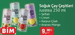 Jusstea Soğuk Çay Çeşitleri