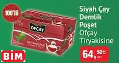 Ofçay Tiryakisine Siyah Çay Demlik Poşet