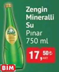 Pınar Zengin Mineralli Su