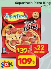 Superfresh Pizza King 780 G