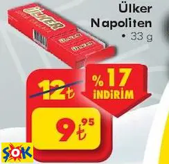Ülker Napoliten Çilkolata 33 G