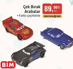 Çek Bırak Arabalar Oyuncak