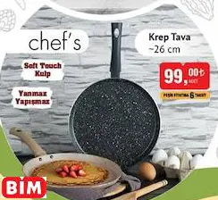 Chef's Krep Tava ~26 Cm