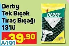 Derby Tek Bıçak Tıraş Bıçağı