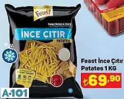 Feast İnce Çıtır Patates