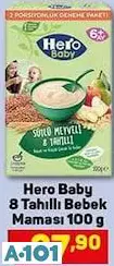 hero baby 8 tahıllı bebek maması 100g hero baby 8 tahıllı bebek maması 100g