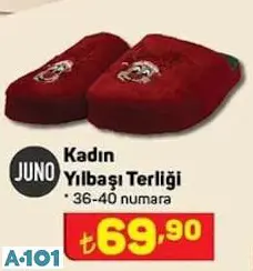juno kadın yılbaşı terliği/terlik juno kadın yılbaşı terliği/terlik