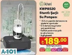 Kiwi Standlı Şarjlı Su Pompası