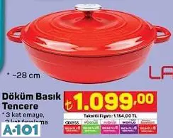 lava döküm basık tencere lava döküm basık tencere