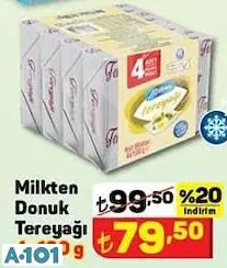 milkten donuk tereyağı milkten donuk tereyağı