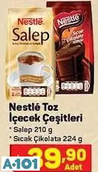Nestle Toz İçecek Çeşitleri Salep Sıcak Çikolata
