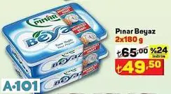 Pınar Beyaz Peynir 2X180 G