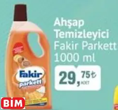 Fakir Parkett Ahşap Temizleyici Fakir Parkett Ahşap Temizleyici