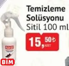 Sitil Temizleme Solüsyonu Sitil Temizleme Solüsyonu