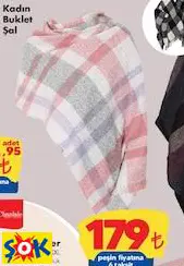 Kadın Buklet Şal Kadın Buklet Şal
