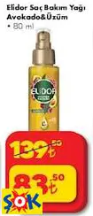 Elidor Saç Bakım Yağı Avokado&Üzüm 80 Ml