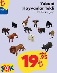 gokidy Yabani Hayvanlar Tekli oyuncak gokidy Yabani Hayvanlar Tekli oyuncak