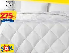 Microfiber Yorgan Tek Kişilik Microfiber Yorgan Tek Kişilik