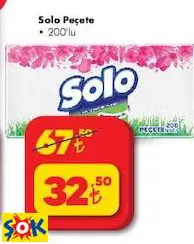 Solo Peçete • 200'lü Solo Peçete • 200'lü