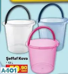 şeffaf kova şeffaf kova