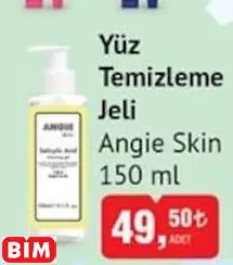 Angie Skin Yüz Temizleme Jeli