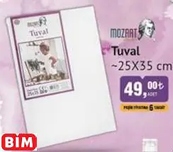 Tuval ~25X35 Cm