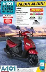 Apec 49.4 Cc Benzinli Moped